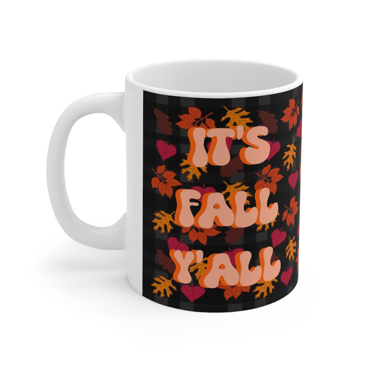 "It's Fall Y'all" Autumn Ceramic Mug 11oz