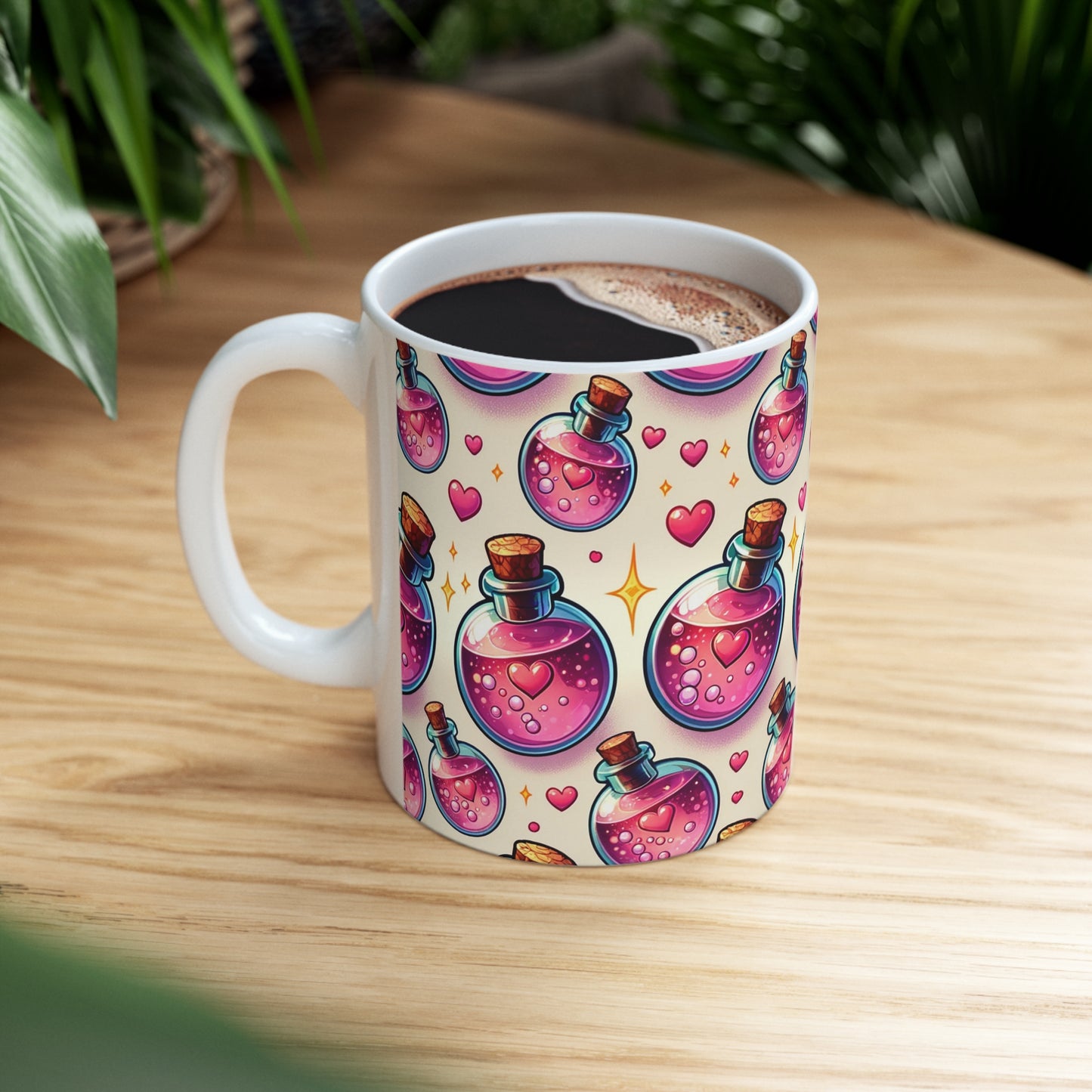 Love Potion Coffee cup mug. Coffee mug. Coffee cup. Witch cup. Witch mug. Tea cup.