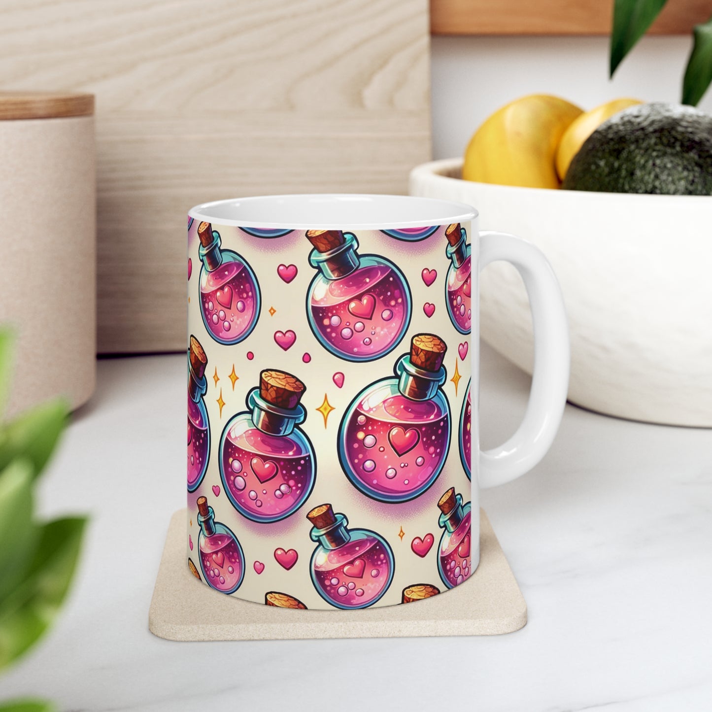 Love Potion Coffee cup mug. Coffee mug. Coffee cup. Witch cup. Witch mug. Tea cup.