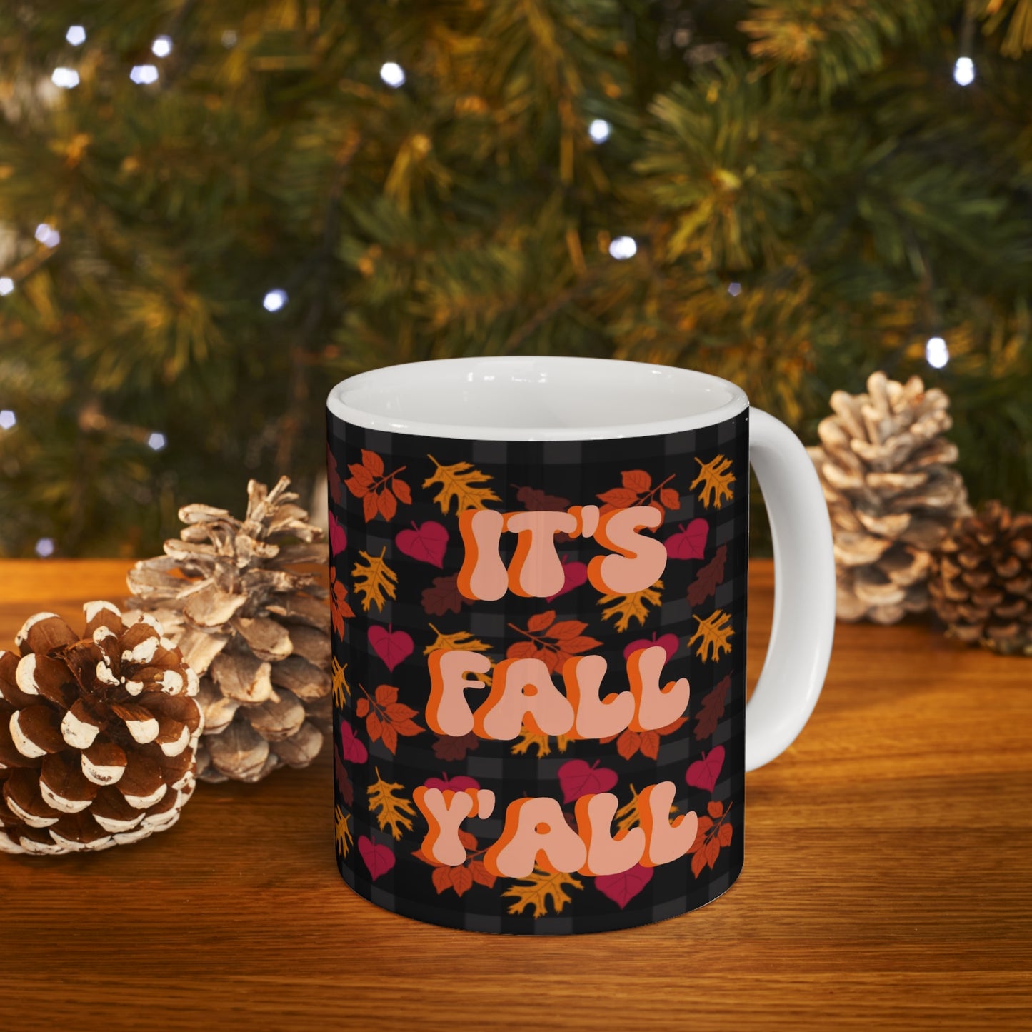 "It's Fall Y'all" Autumn Ceramic Mug 11oz