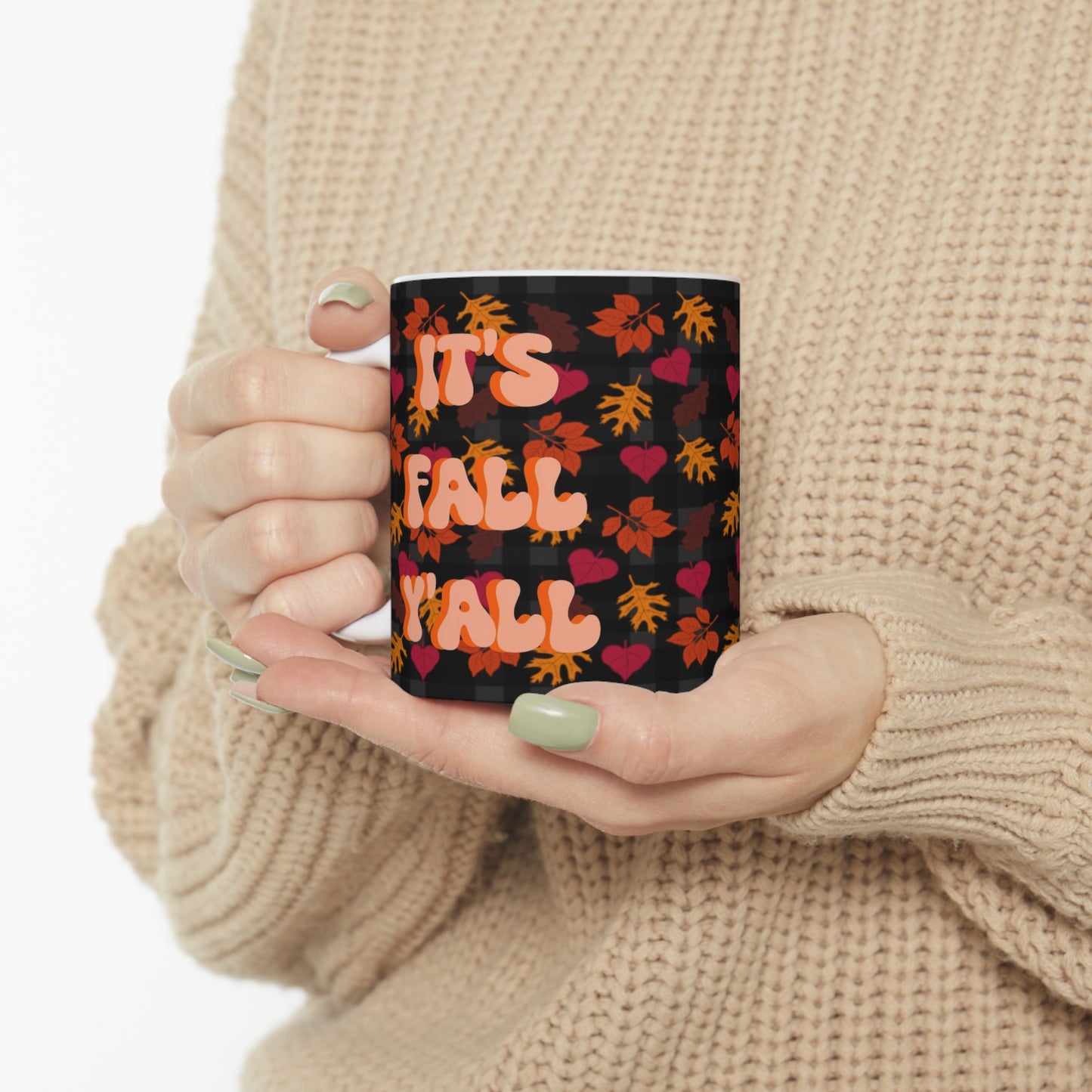 "It's Fall Y'all" Autumn Ceramic Mug 11oz