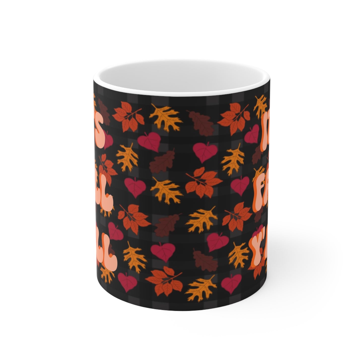 "It's Fall Y'all" Autumn Ceramic Mug 11oz