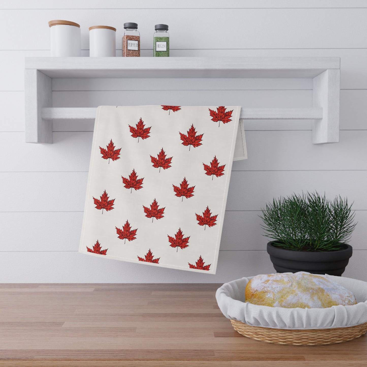 Fall Maple Leaf Kitchen Towel - Bringing Autumn Charm to Your Home