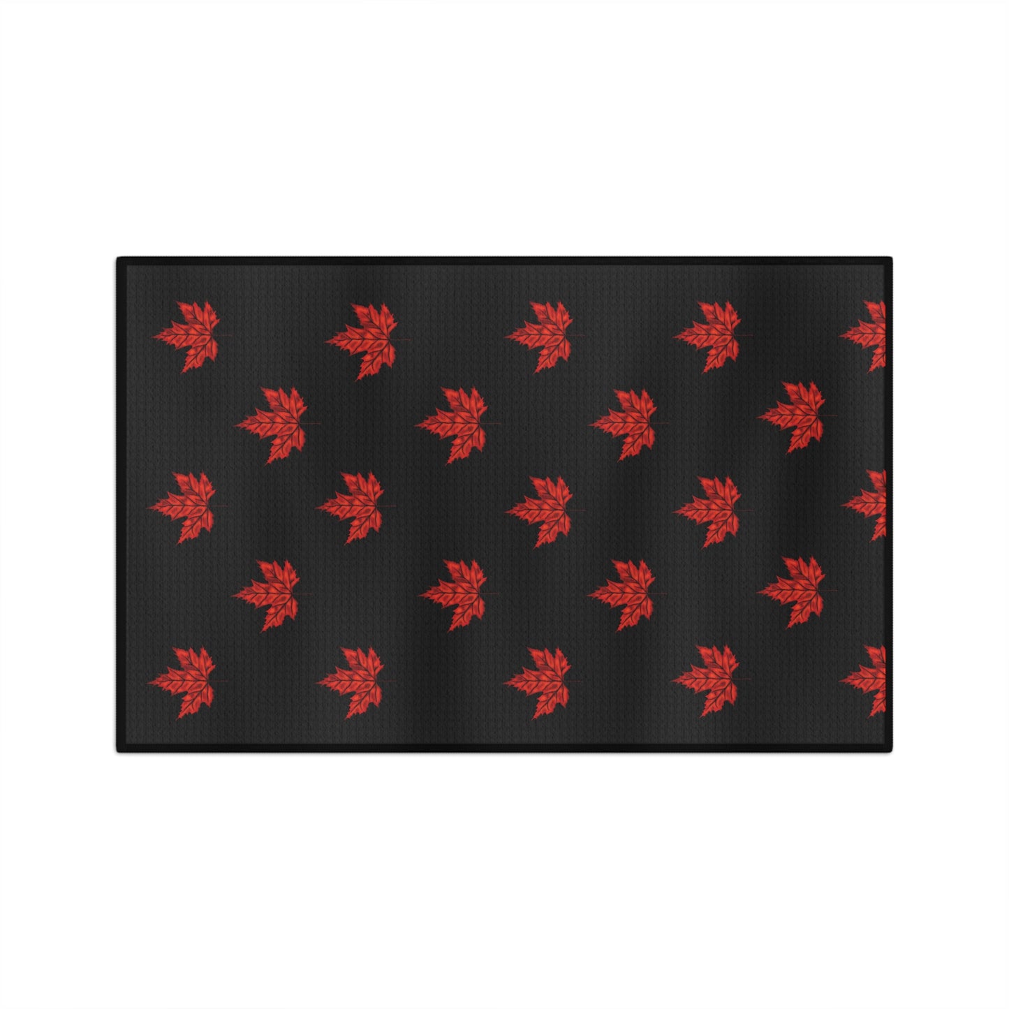 Luxuriously Soft Fall Maple Leaf Tea Towel