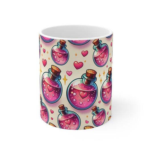 Love Potion Coffee cup mug. Coffee mug. Coffee cup. Witch cup. Witch mug. Tea cup.