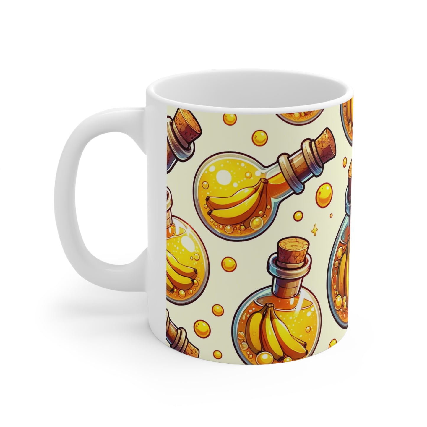 Banana potion coffee mug cup. Coffee cup. Coffee mug. Witch cup. Witch mug. Tea cup.