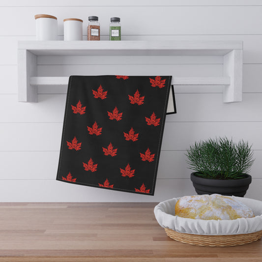 Fall Maple Leaf Kitchen Towel-Bringing Autumn Charm to Your Home