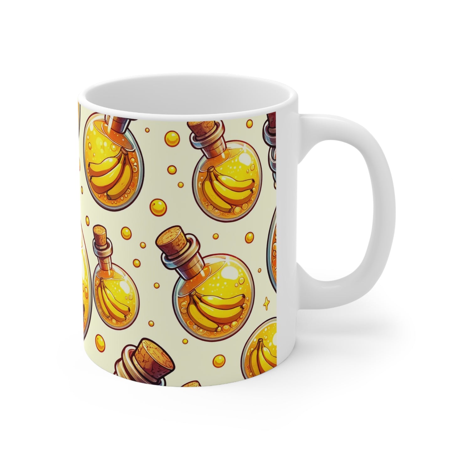 Banana potion coffee mug cup. Coffee cup. Coffee mug. Witch cup. Witch mug. Tea cup.