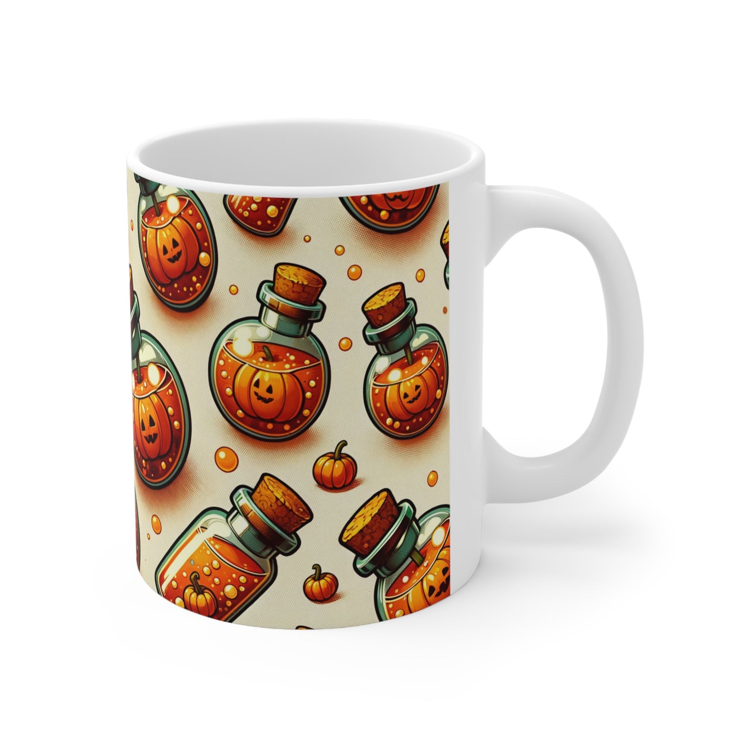 Pumpkin potion coffee cup. Coffee mug. Coffee cup. Tea cup. Witch cup. Halloween coffee cup.