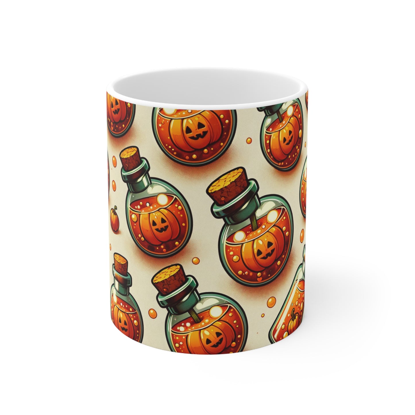 Pumpkin potion coffee cup. Coffee mug. Coffee cup. Tea cup. Witch cup. Halloween coffee cup.