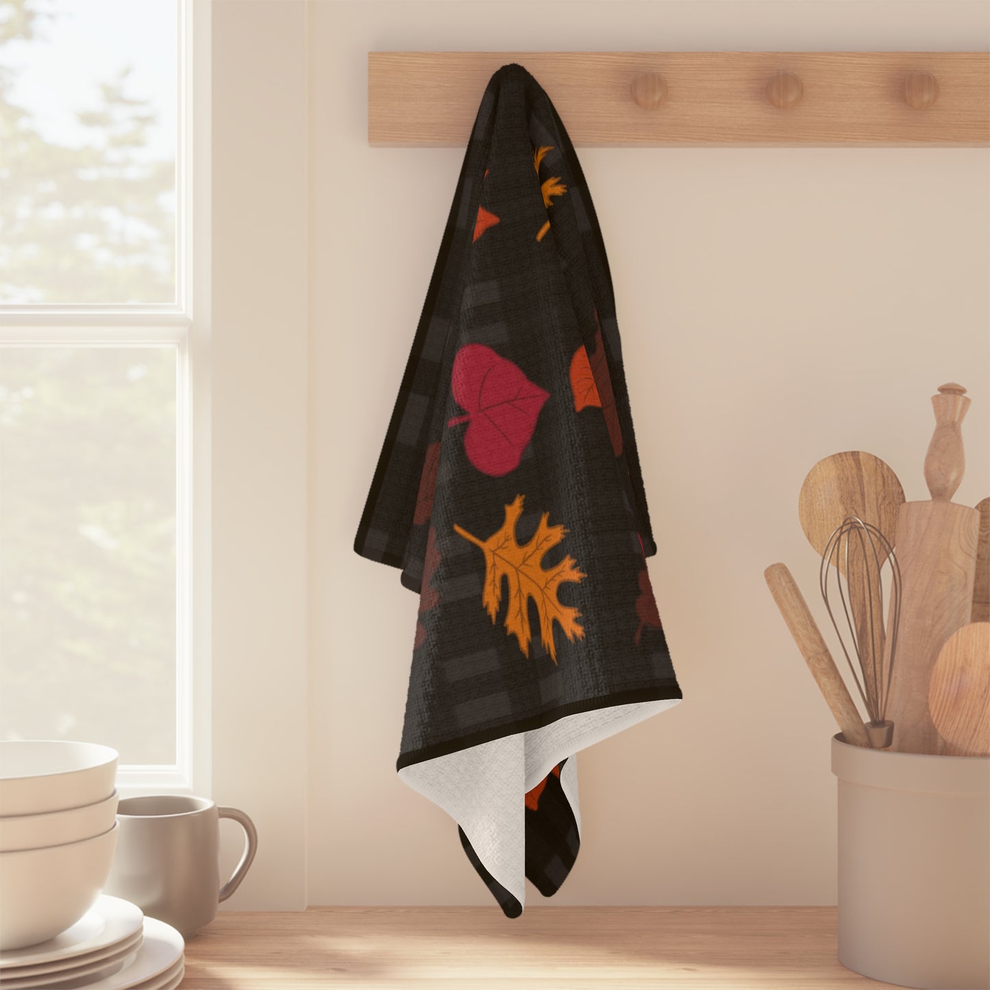 Autumn Leaves Tea Towel