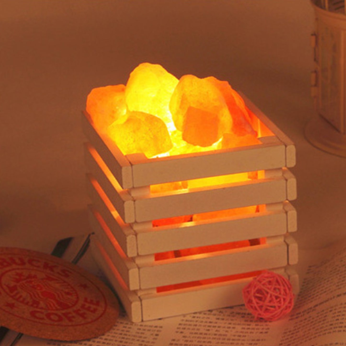 Hot Resin Himalayan Crystal Salt Lamp Lamp Light Adornment Night Light